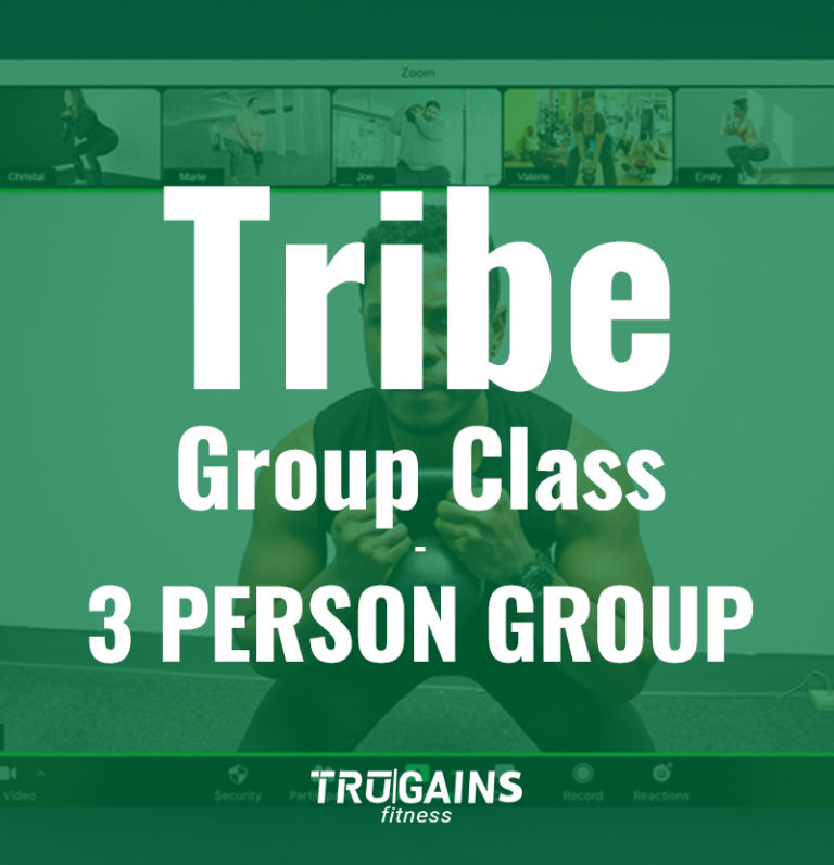 Tribe Group Class 3 PERSON GROUP TruGains Fitness